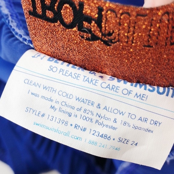 SFA Blue Swim Bottoms Sz 24 - Picture 8 of 8